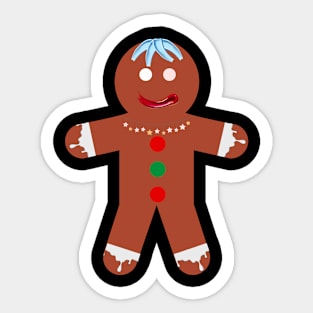 Christmas cookie Sticker